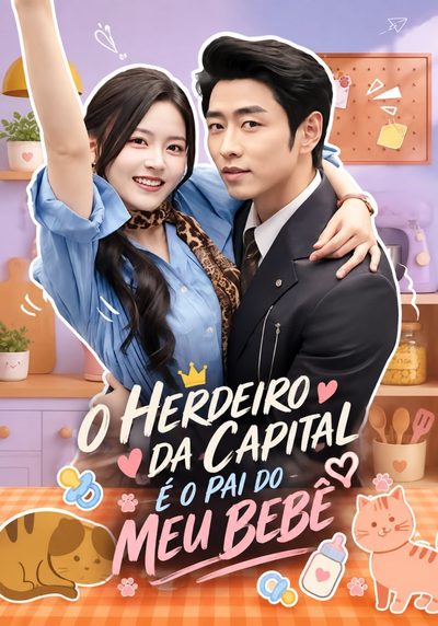 Capa da miniss&eacute;rie O Herdeiro da Capital É o Pai do Meu Bebê