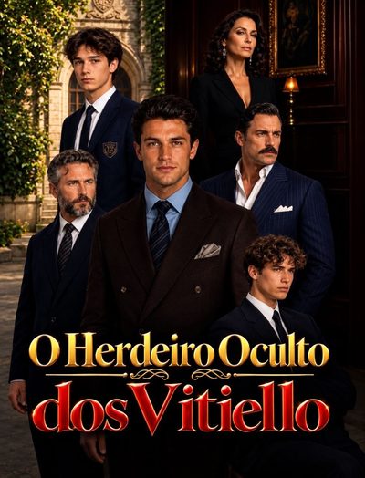 Capa da miniss&eacute;rie O Herdeiro Oculto dos Vitiello