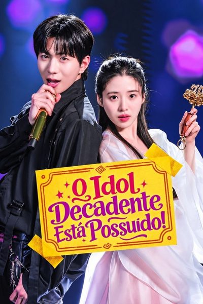Capa da miniss&eacute;rie O Idolo Decadente Está Possuído!