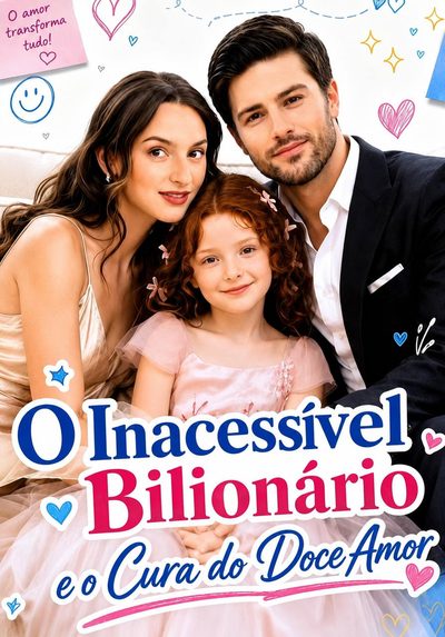 Capa da minisserie O Inacessivel Bilionario e o Cura do Doce Amor