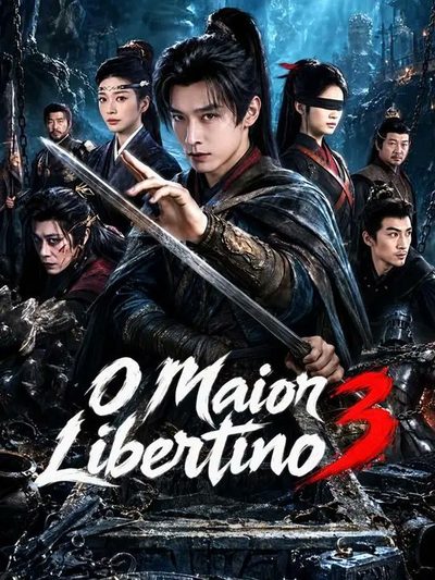 Capa da miniss&eacute;rie O Maior Libertino 3