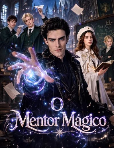 Capa da miniss&eacute;rie O Mentor Mágico -