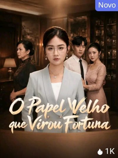 Capa da miniss&eacute;rie O Papel Velho que Virou Fortuna