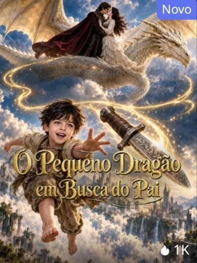 Capa da miniss&eacute;rie O Pequeno Dragão em Busca do Pai