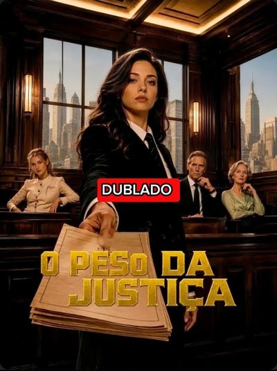 Capa da miniss&eacute;rie O Peso da Justiça