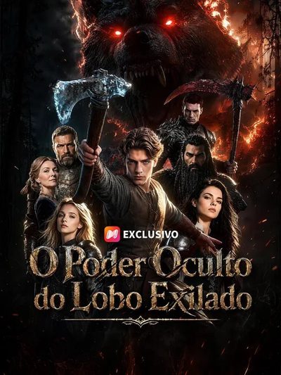 Capa da miniss&eacute;rie O Poder Oculto do Lobo Exilado
