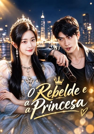 Capa da miniss&eacute;rie O Rebelde e a Princesa