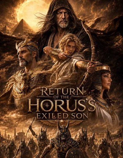 Capa da minisserie O Regresso de Horus: o Filho Exilado Return of Horus: the Exiled Son Curta Metragem 30min