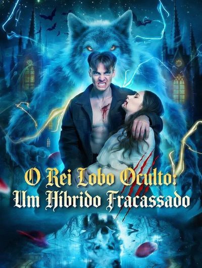 Capa da minisserie O Rei Lobo Oculto Um Híbrido Fracassado