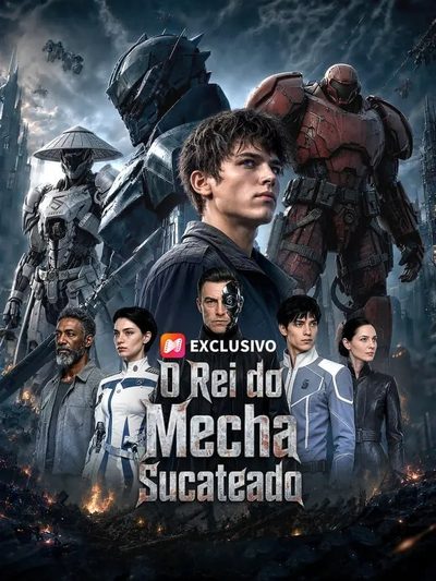 Capa da minisserie O Rei Mecha Sucateado