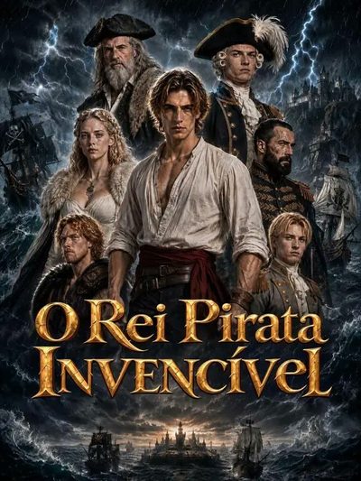 Capa da miniss&eacute;rie O Rei Pirata Invencível