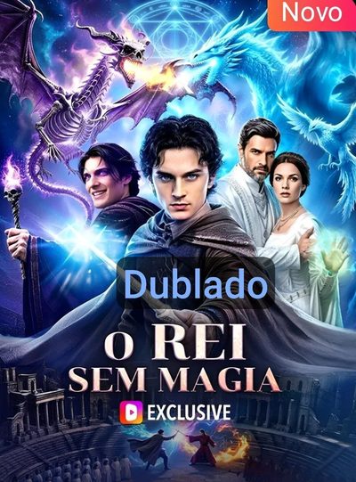 Capa da miniss&eacute;rie O Rei sem Magia