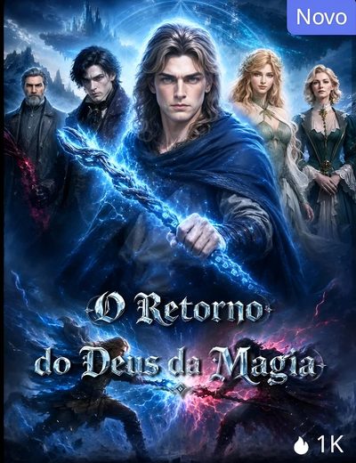 Capa da miniss&eacute;rie O Retorno do Deus da Magia