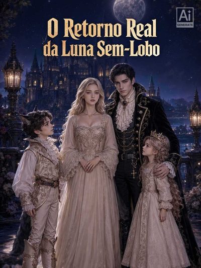 Capa da miniss&eacute;rie O Retorno Real da Luna Sem-lobo