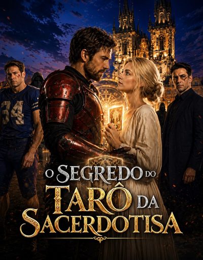 Capa da minisserie O Segredo do Tarô da Sacerdotisa