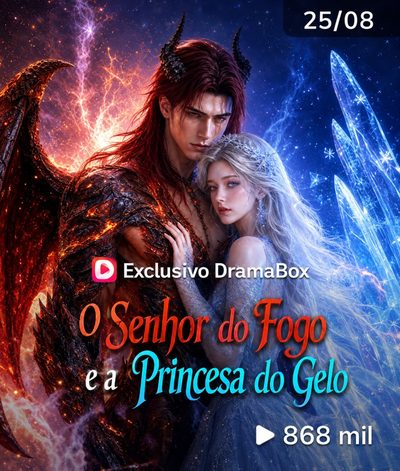 Capa da miniss&eacute;rie O Senhor do Fogo e a Princesa do Gelo