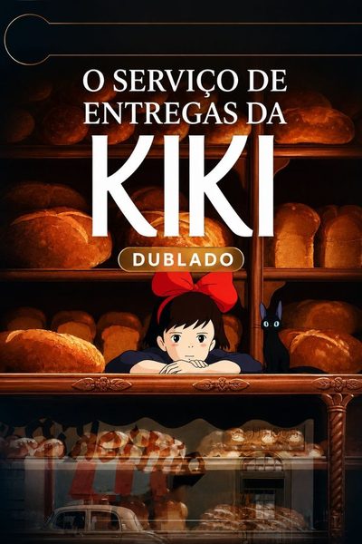 Capa da minisserie O Serviço de Entregas da Kiki ✨🐈‍⬛ dublado