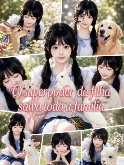 Capa da minisserie O Superpoder da Filha Salva Toda a Familía