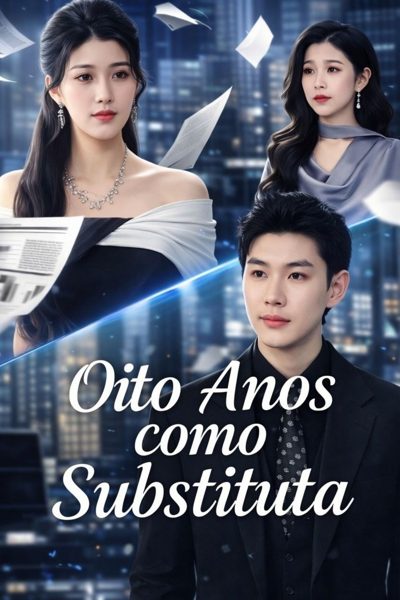 Capa da minisserie Oito Anos Como Substituta