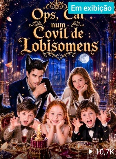 Capa da miniss&eacute;rie Ops, Cai num Covil de Lobisomens