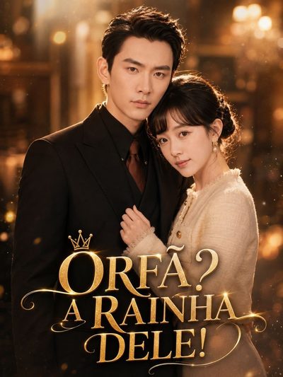 Capa da miniss&eacute;rie Órfã? a Rainha Dele!