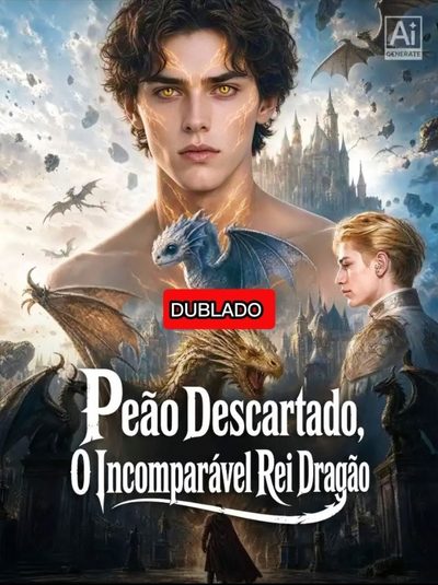 Capa da miniss&eacute;rie Peão Descartado, o Incomparável Rei Dragão
