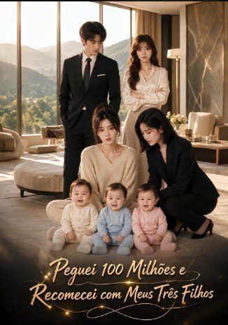 Capa da miniss&eacute;rie Peguei 100 Milhões e Recomecei com Meus Três Filhos