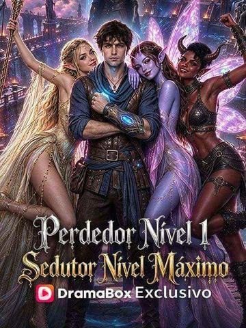 Capa da miniss&eacute;rie Perdedor Nível 1, Sedutor Nível Máximo -