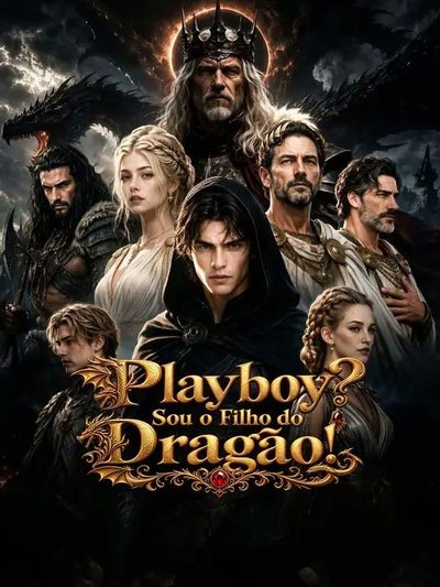 Capa da miniss&eacute;rie Playboy? Sou o Filho do Dragão!