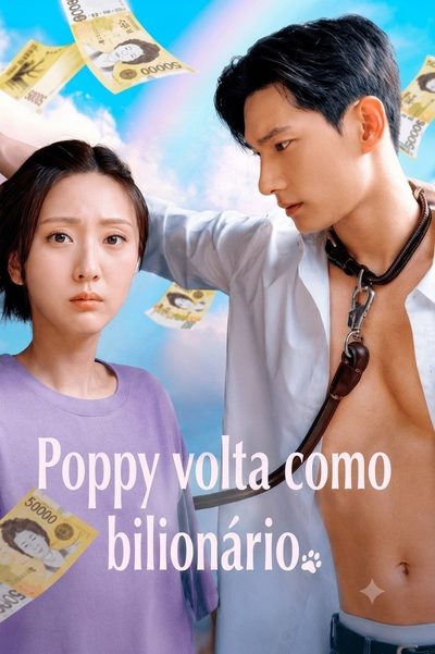 Capa da minisserie Popy Volta Como Bilionário My Popy Retorns as a Billionaire