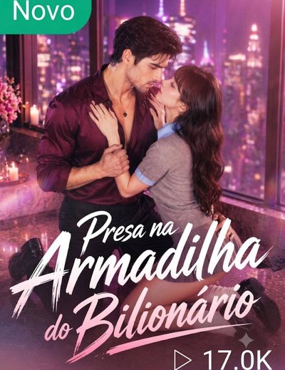 Capa da miniss&eacute;rie Presa a Armadilha do Bilionário