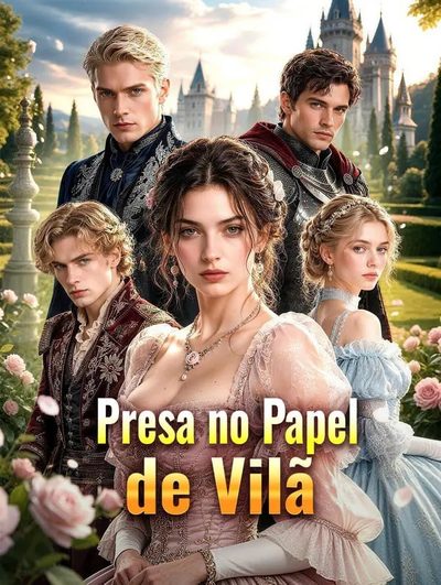 Capa da miniss&eacute;rie Presa no Papel de Vilã