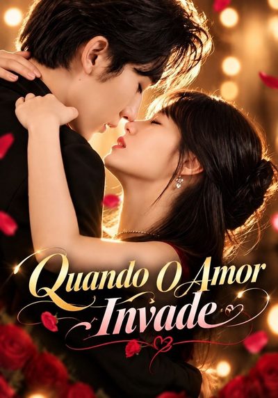 Capa da miniss&eacute;rie Quando o Amor Invade