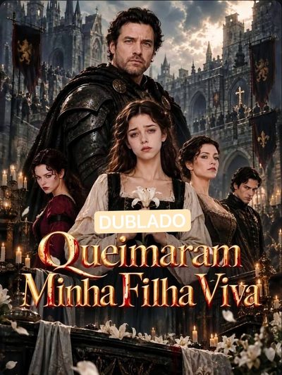 Capa da miniss&eacute;rie Queimaram Minha Filha Viva