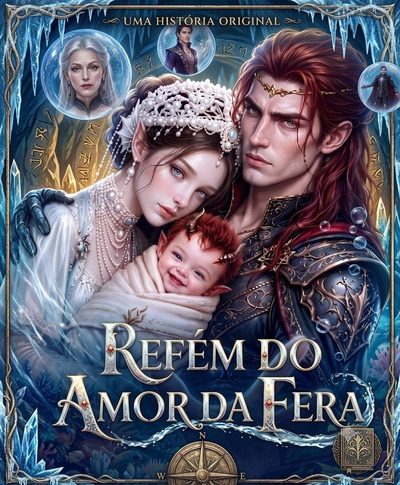 Capa da miniss&eacute;rie Refém do Amor da Fera