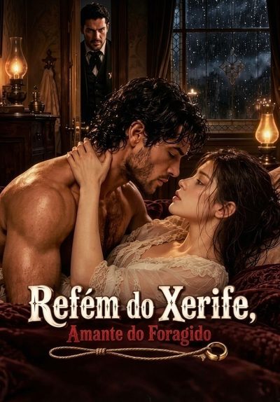 Capa da miniss&eacute;rie Refém do Xerife,amante do Foragido
