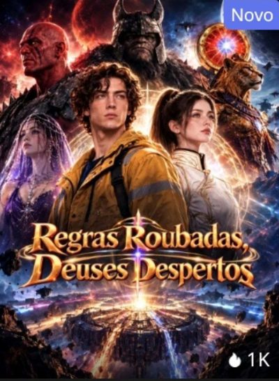 Capa da miniss&eacute;rie Regras Roubadas, Deuses Despertos