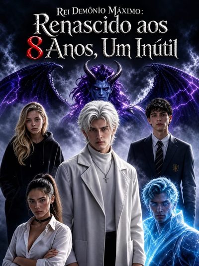 Capa da miniss&eacute;rie Rei Demônio Máximo: Renascido aos 8 Anos, Um Inútil