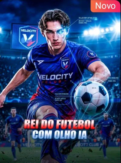 Capa da miniss&eacute;rie Rei do Futebol com Olho Ia