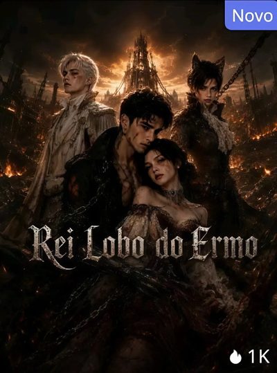 Capa da miniss&eacute;rie Rei Lobo no Ermo