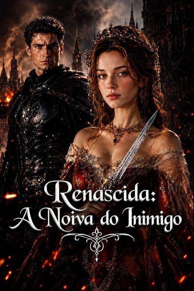Capa da miniss&eacute;rie Renascida a Noiva do Inimigo