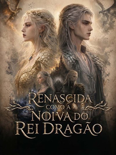 Capa da miniss&eacute;rie Renascida Como a Noiva do Rei Dragão