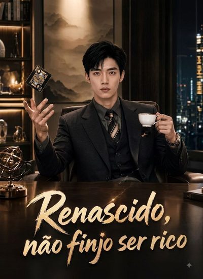 Capa da miniss&eacute;rie Renascido Não Finjo Ser Rico -