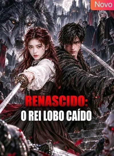 Capa da miniss&eacute;rie Renascido: o Rei Lobo Caído