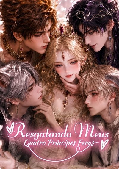Capa da miniss&eacute;rie Resgatando Meus Quatro Príncipes Feras