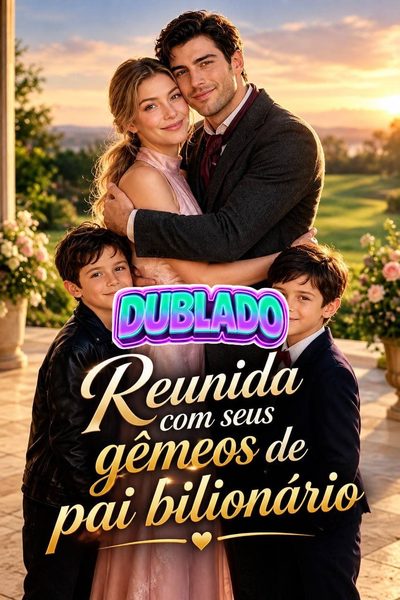Capa da miniss&eacute;rie Reunida com Seus Gêmeos de Pai Bilionário