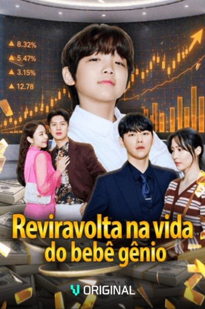 Capa da minisserie Reviravolta na Vida do Bebê Gênio