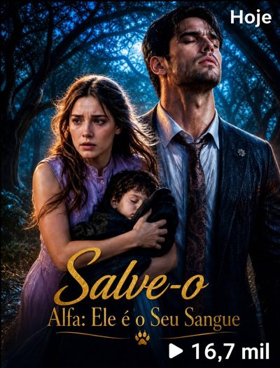 Capa da miniss&eacute;rie Salve-o Alfa, Ele É o Seu Sangue