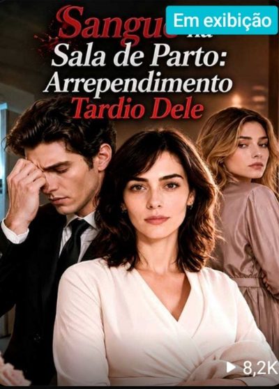 Capa da miniss&eacute;rie Sangue na Sala de Parto Arrependimento Tardio Dele