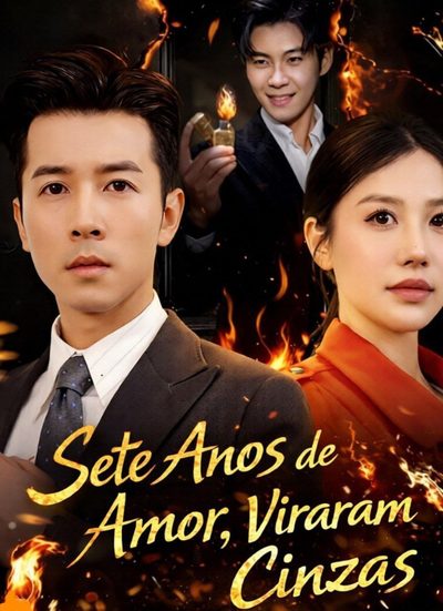 Capa da minisserie Sete Anos de Amor, Viraram Cinzas